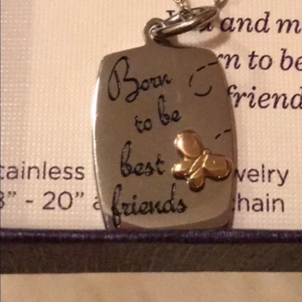 New! Silver/gold necklace/jewelry